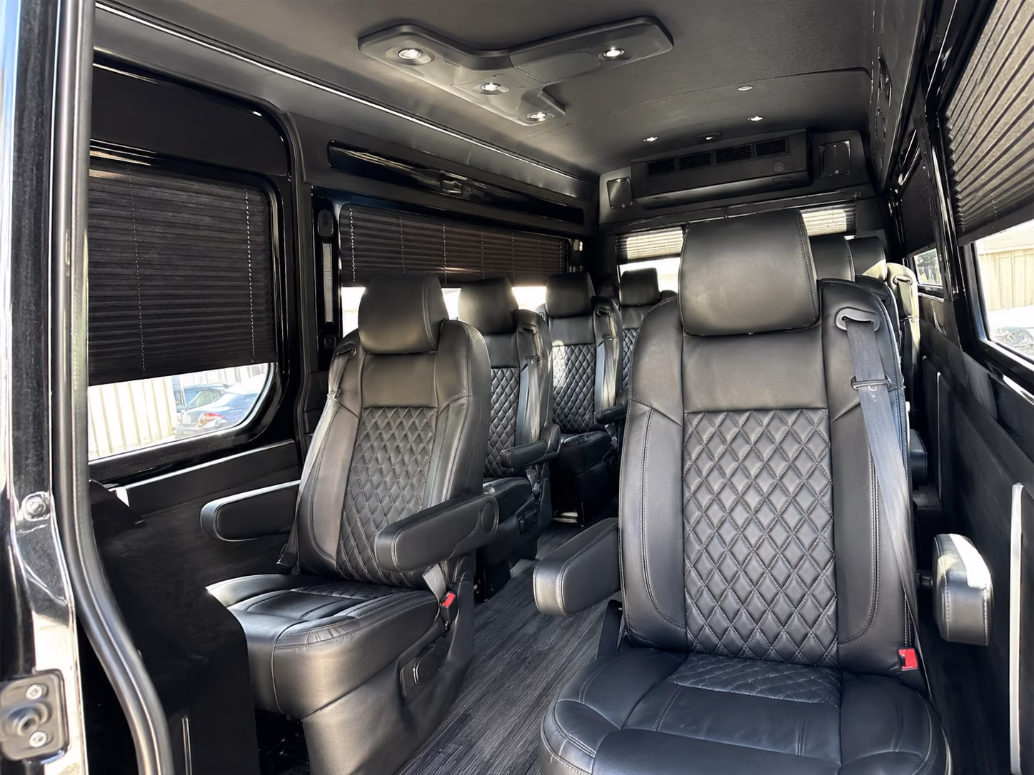 escondido corporate event transportation onboard seating
